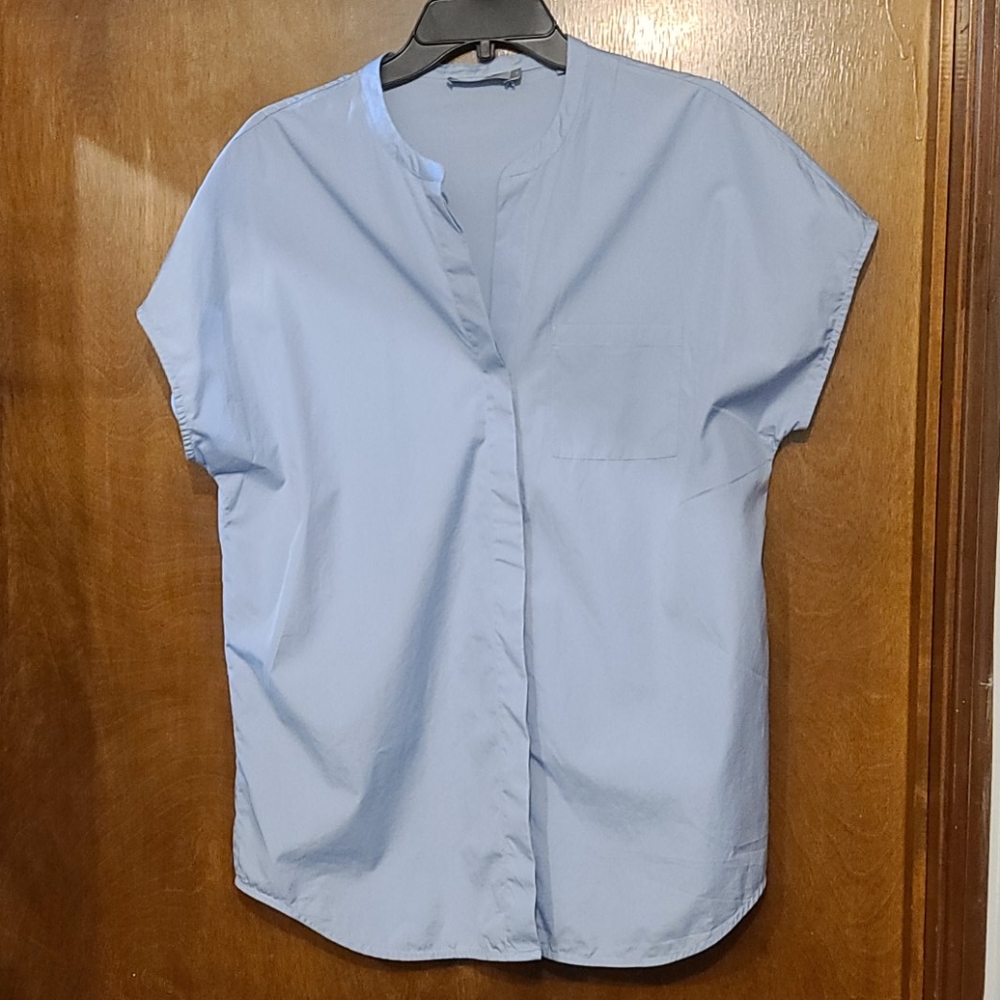 Vince Short sleeve Tunic style Blouse